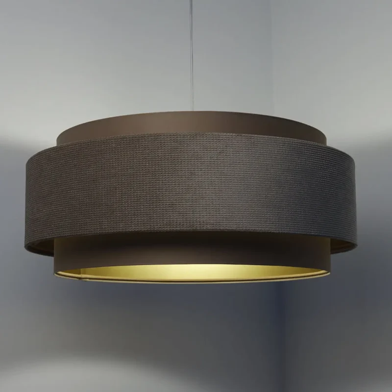 Suspension Luminaire | DOBLO CLASSIC (Moka/Doré)