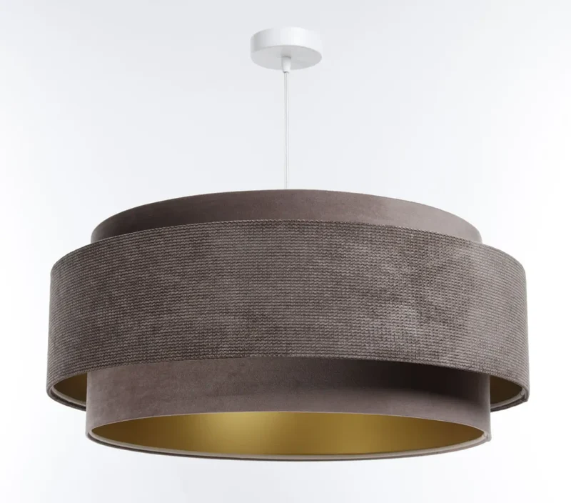 Suspension Luminaire | DOBLO CLASSIC (Moka/Doré)