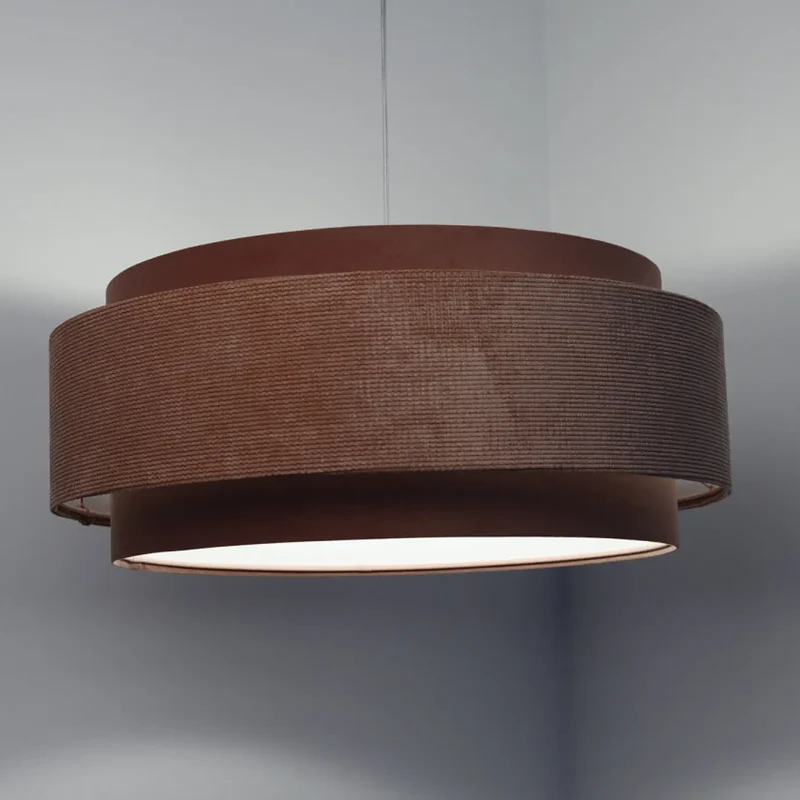 Suspension Luminaire | DOBLO CLASSIC (Rose/Blanc)