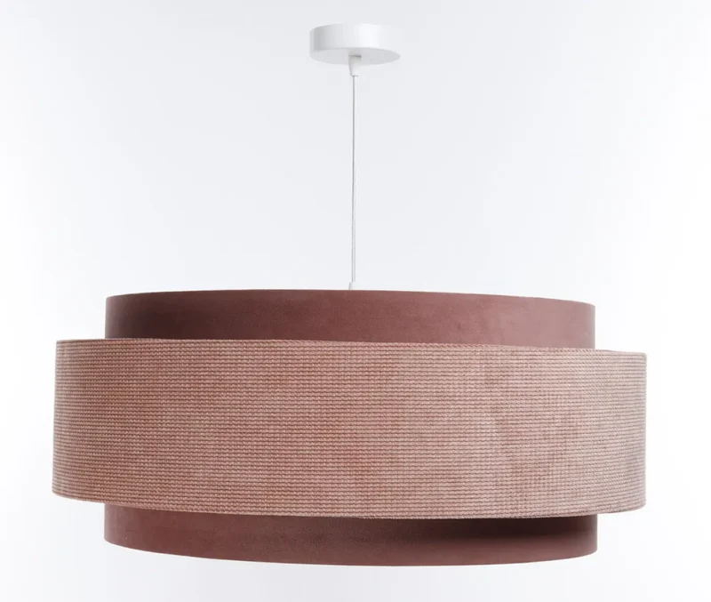 Suspension Luminaire | DOBLO CLASSIC (Rose/Blanc)