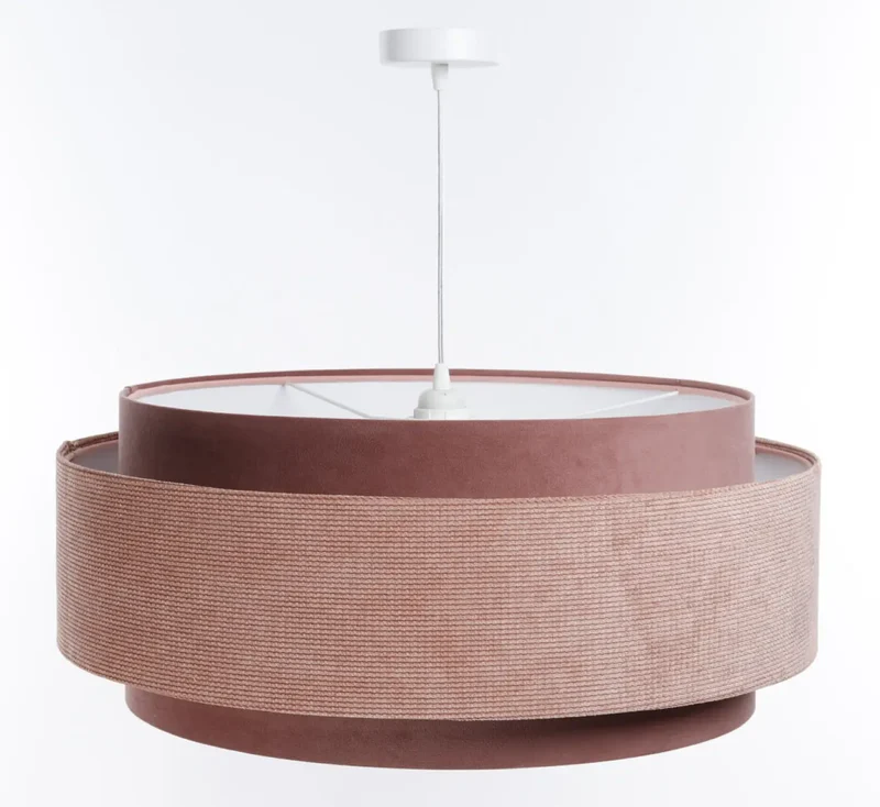 Suspension Luminaire | DOBLO CLASSIC (Rose/Blanc)