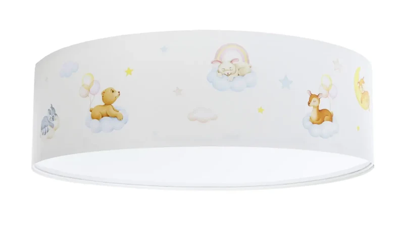 Luminaire Plafonnier | SWEET DREAMS (Blanc/Bleu Pastel/Jaune/Marron Clair)