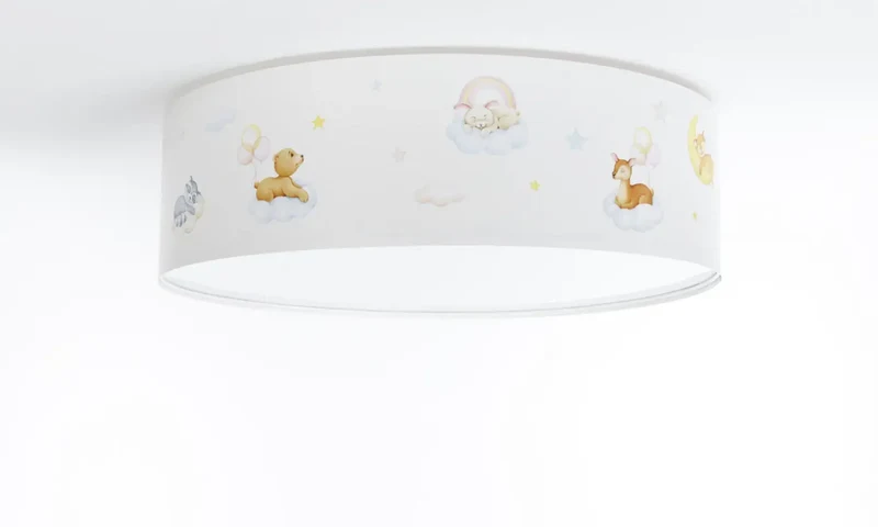 Luminaire Plafonnier | SWEET DREAMS (Blanc/Bleu Pastel/Jaune/Marron Clair)