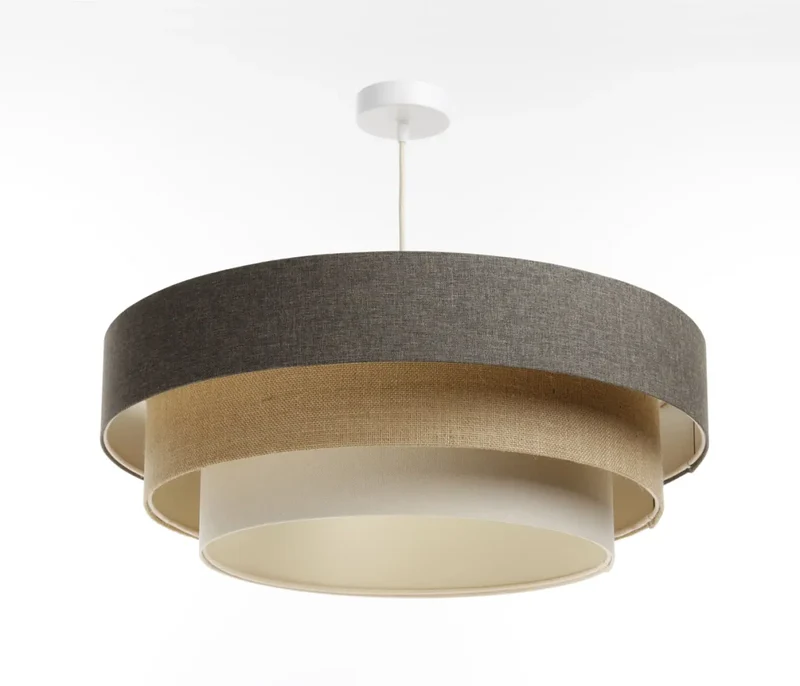 Suspension Luminaire | TRINITI BOHO ELEGANT (Marron/Beige/Crème)