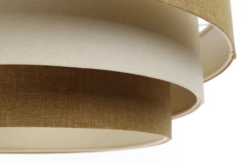 Suspension Luminaire | TRINITI BOHO ELEGANT (Moutarde/Crème/Ecru)
