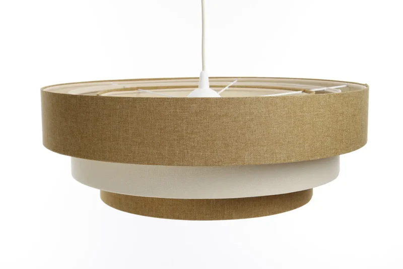 Suspension Luminaire | TRINITI BOHO ELEGANT (Moutarde/Crème/Ecru)