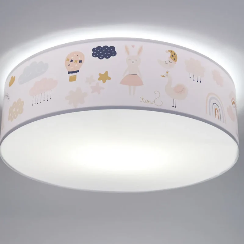Luminaire Plafonnier | SWEET DREAMS – (Blanc/Orange Clair)