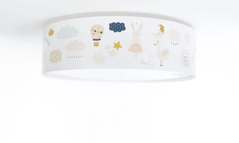 Luminaire Plafonnier | SWEET DREAMS – (Blanc/Orange Clair)