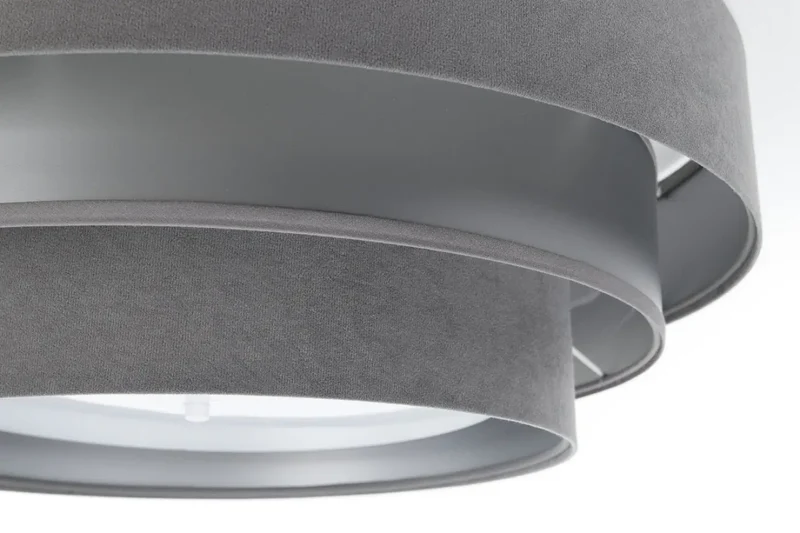Luminaire Plafonnier | TRINITI ELEGANT (Gris/Argent)
