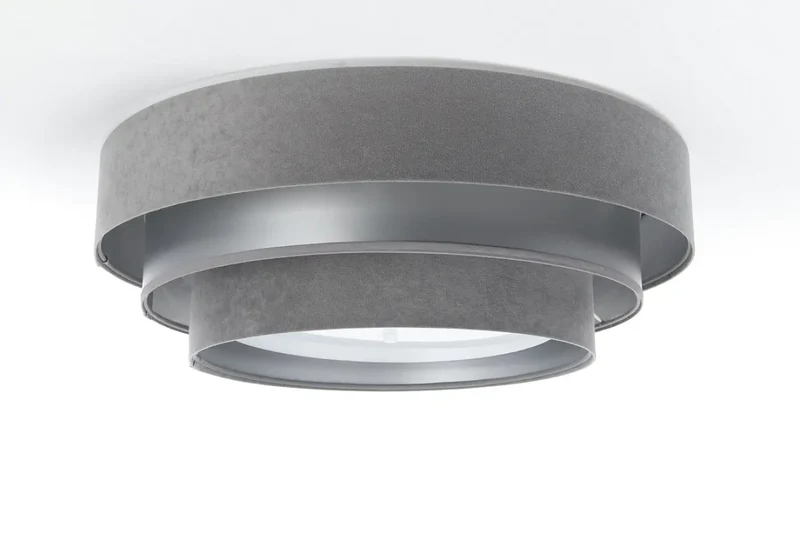 Luminaire Plafonnier | TRINITI ELEGANT (Gris/Argent)