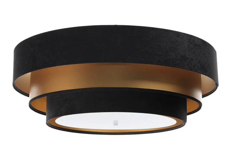 Luminaire Plafonnier | TRINITI ELEGANT (Noir/Doré)