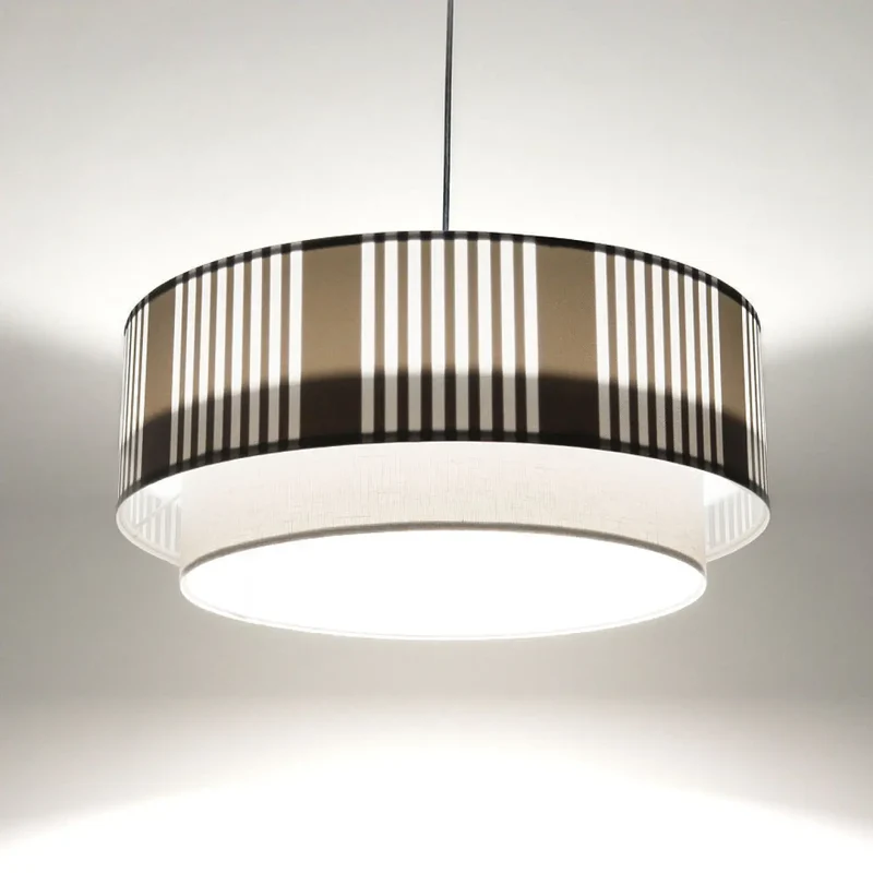 Suspension Luminaire | DUO LAMI LINE (Gris)