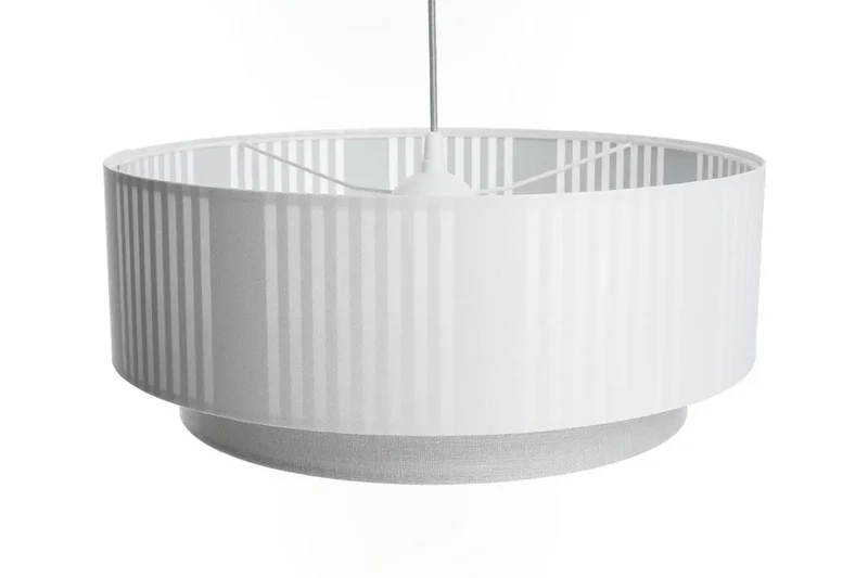 Suspension Luminaire | DUO LAMI LINE (Blanc/Gris)