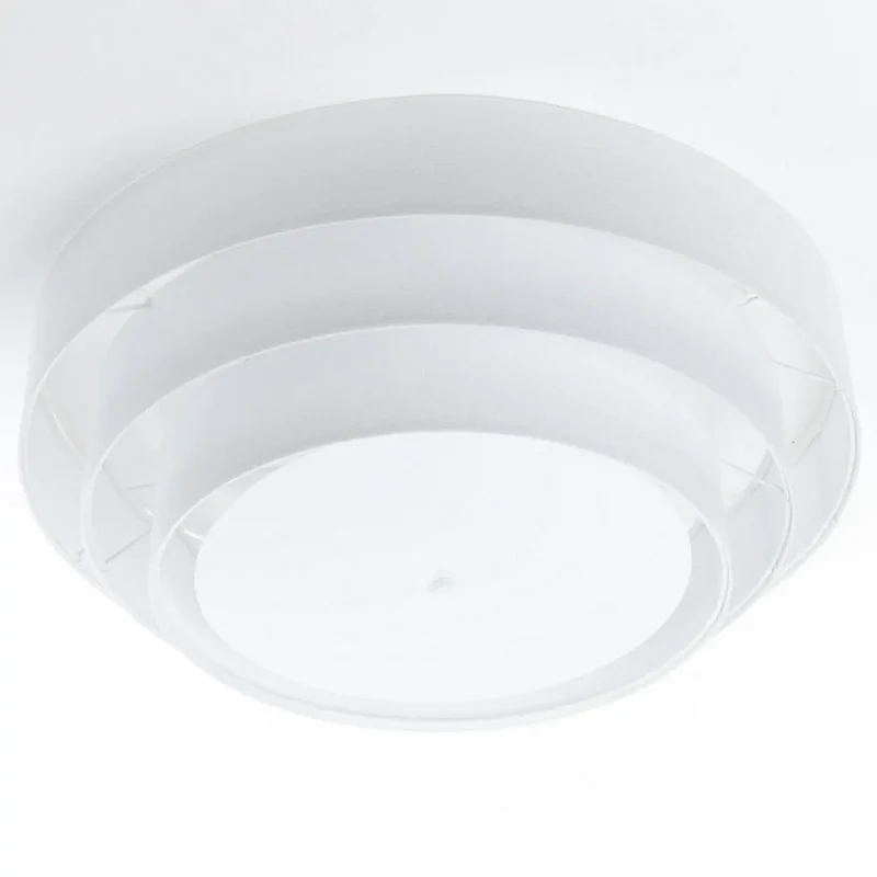 Luminaire Plafonnier | TRINITI VELOURSSTOFF (Blanc)