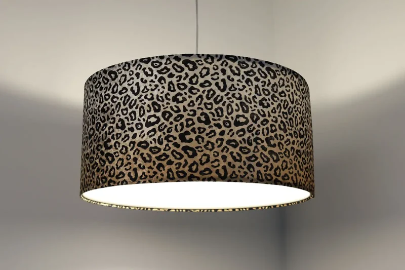Suspension Luminaire | SAFARI (Creme/Noir)