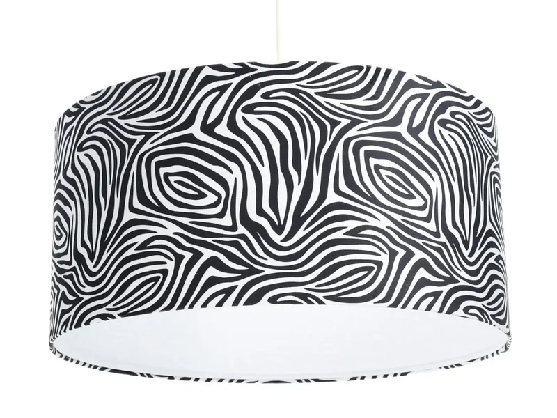 Suspension Luminaire | SAFARI (Noir/Blanc)