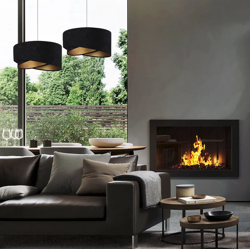 Suspension Luminaire | GALAXY AURIC (Noir)