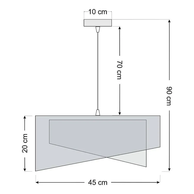 Suspension Luminaire | GALAXY AURIC (Multicolore)