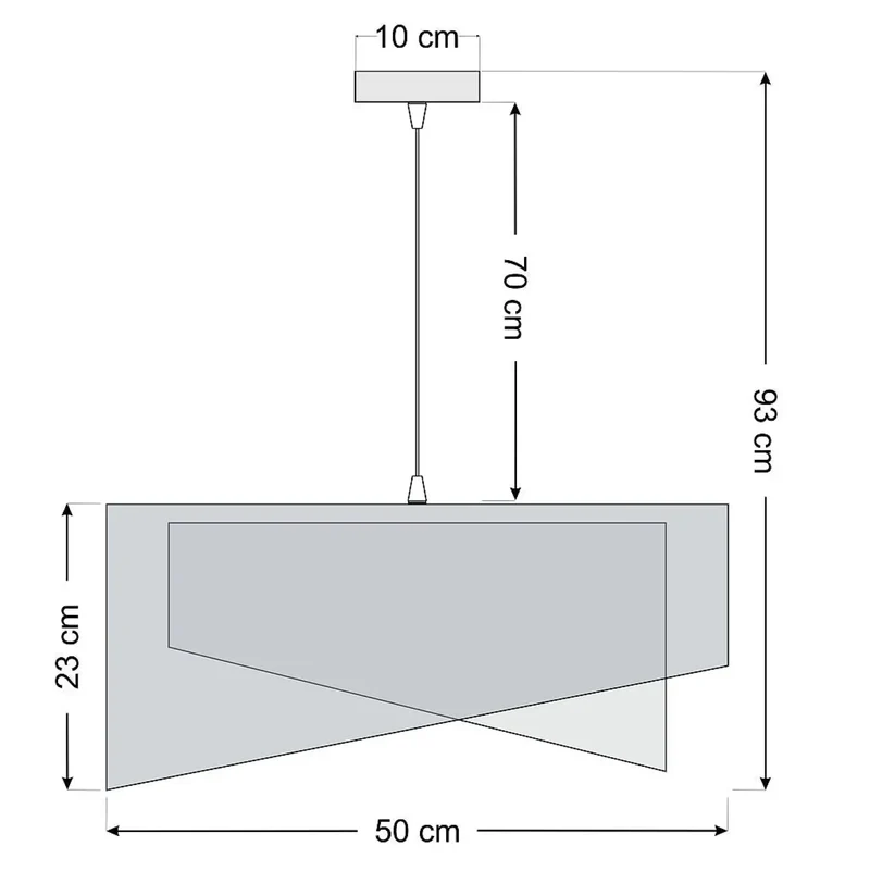 Suspension Luminaire | GALAXY AURIC (Graphite)