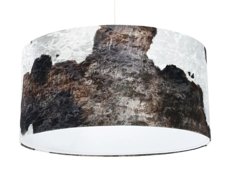 Suspension Luminaire | SAFARI (Marron/Blanc)