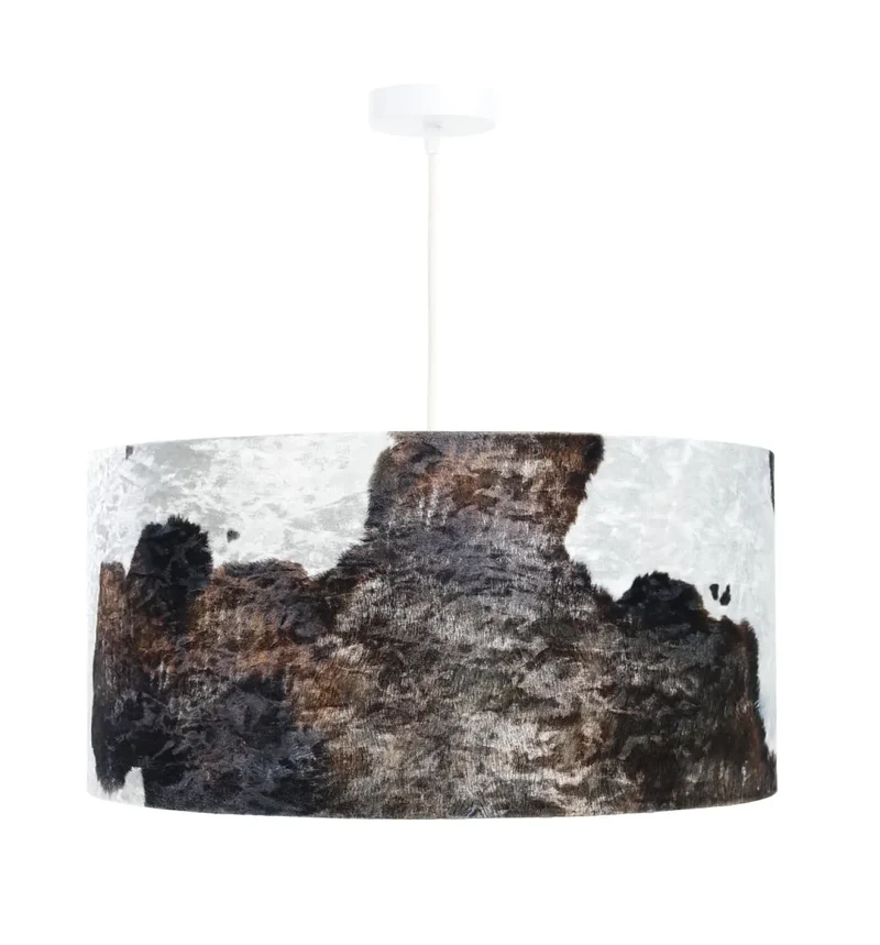 Suspension Luminaire | SAFARI (Marron/Blanc)