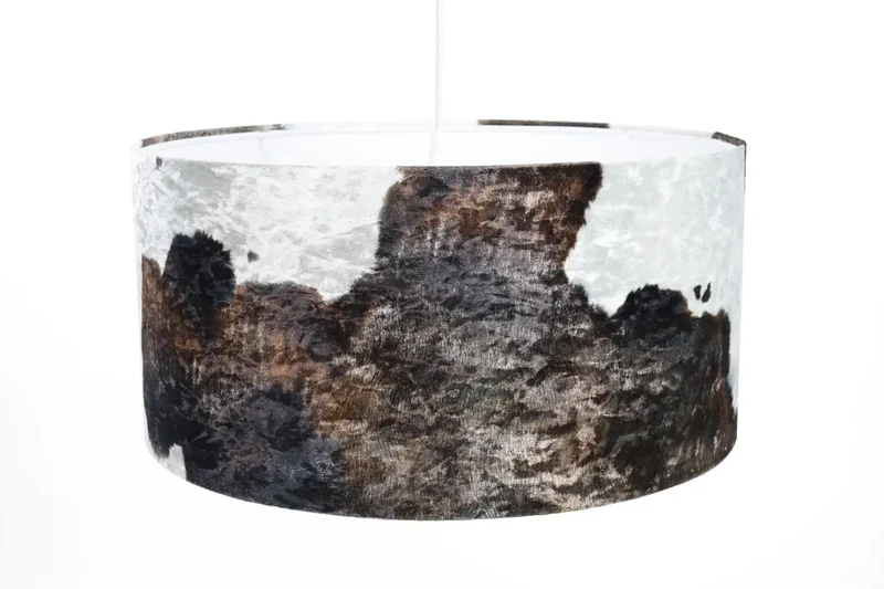 Suspension Luminaire | SAFARI (Marron/Blanc)
