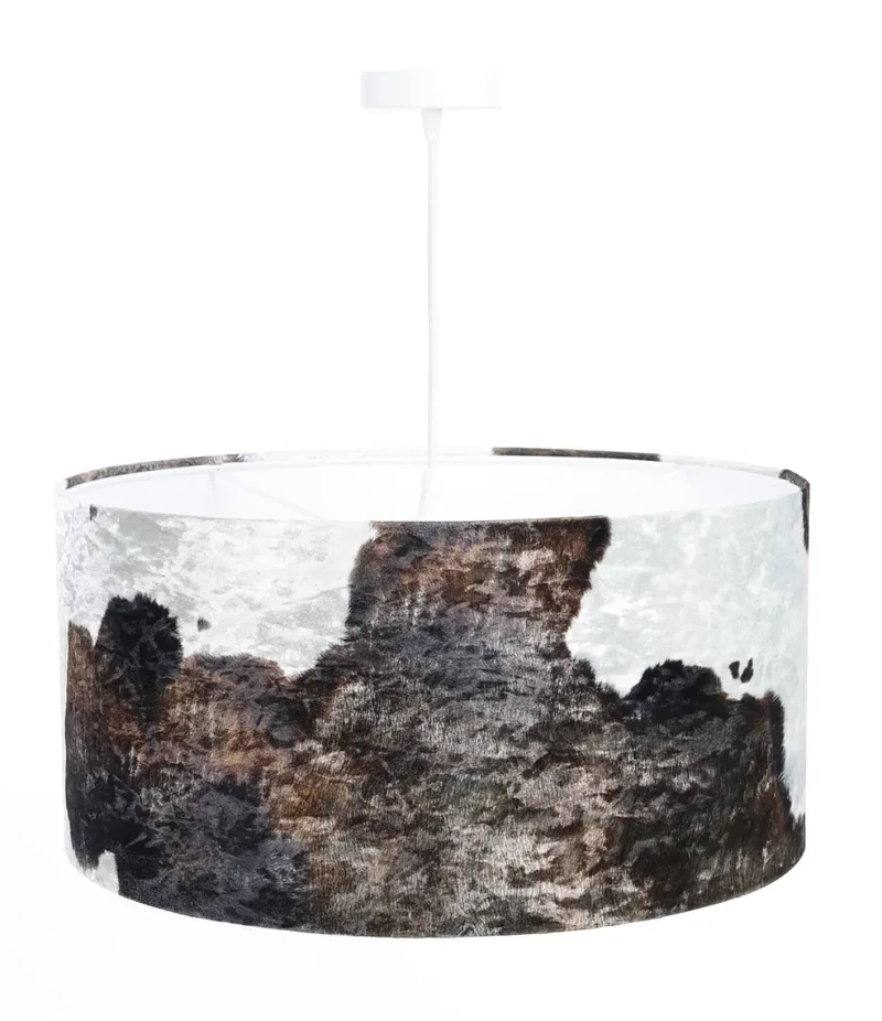 Suspension Luminaire | SAFARI (Marron/Blanc)