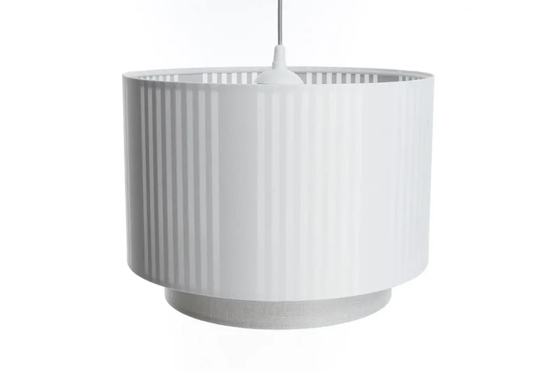 Suspension Luminaire | DUO LAMI LINE (Blanc/Gris)
