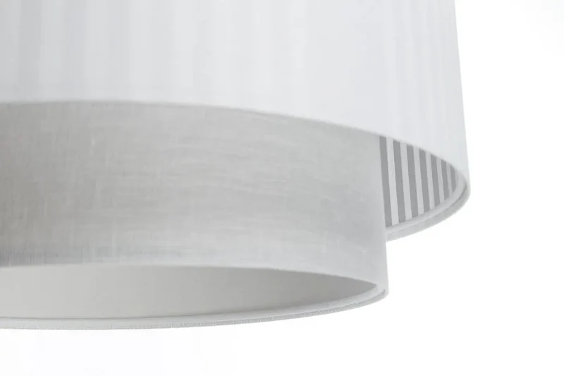 Suspension Luminaire | DUO LAMI LINE (Blanc/Gris)