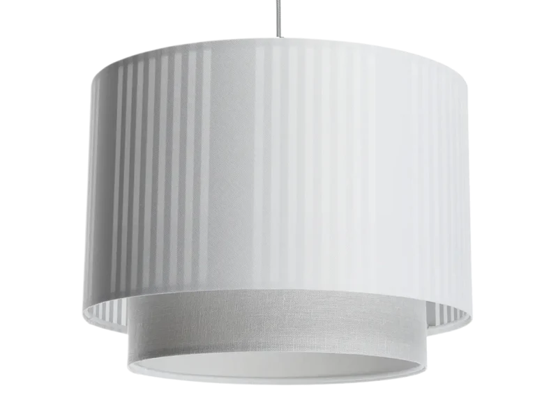 Suspension Luminaire | DUO LAMI LINE (Blanc/Gris)