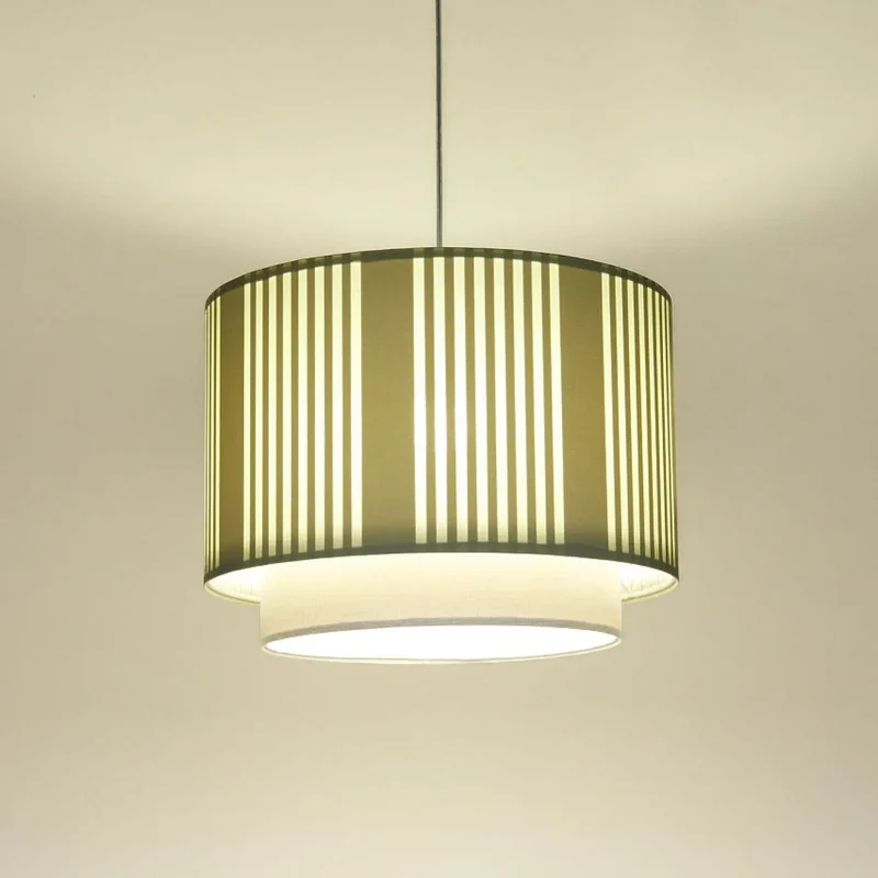 Suspension Luminaire | DUO LAMI LINE (Menthe/Gris)