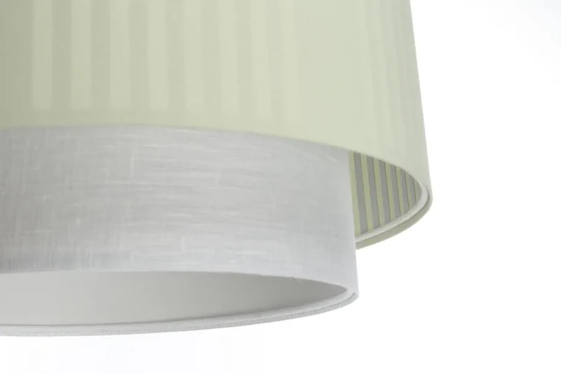 Suspension Luminaire | DUO LAMI LINE (Menthe/Gris)