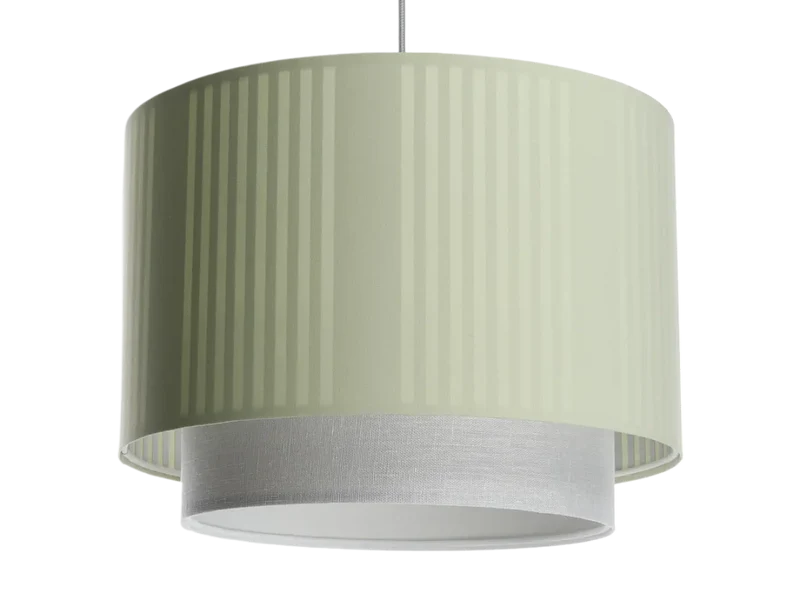 Suspension Luminaire | DUO LAMI LINE (Menthe/Gris)