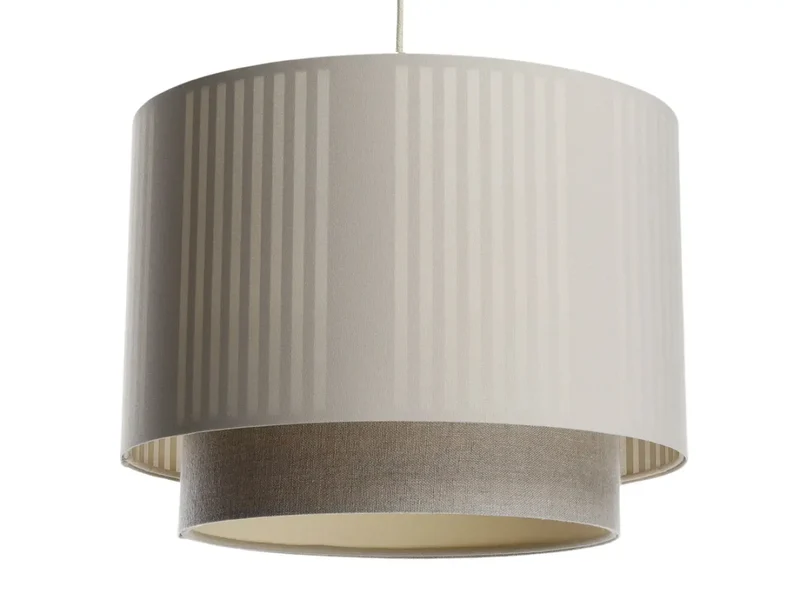 Suspension Luminaire | DUO LAMI LINE (Beige/Ecru)