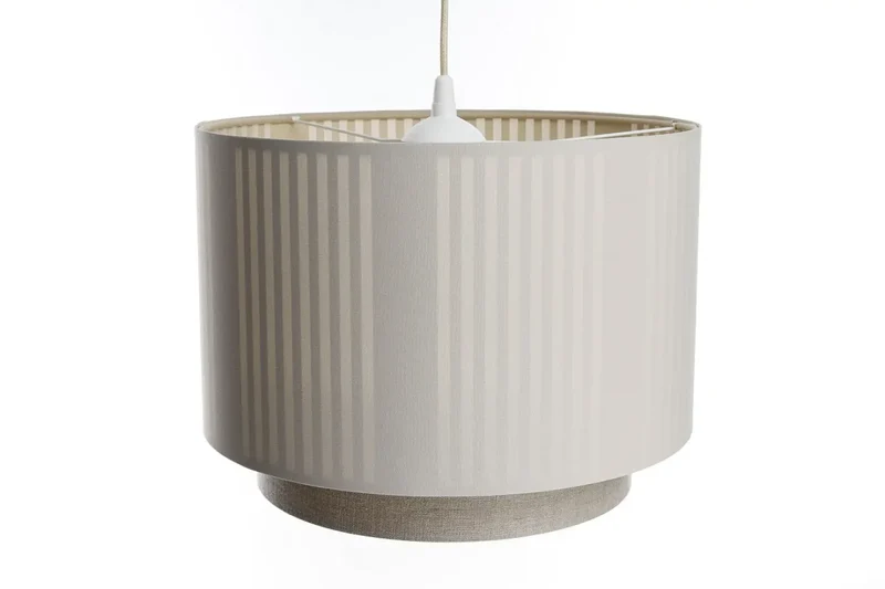 Suspension Luminaire | DUO LAMI LINE (Beige/Ecru)