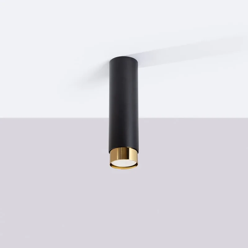 Luminaire Plafonnier | NERO 22,5 (Noir/Doré)
