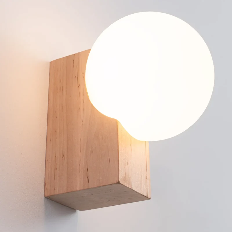 Applique Murale | BULBO (Bois Naturel)
