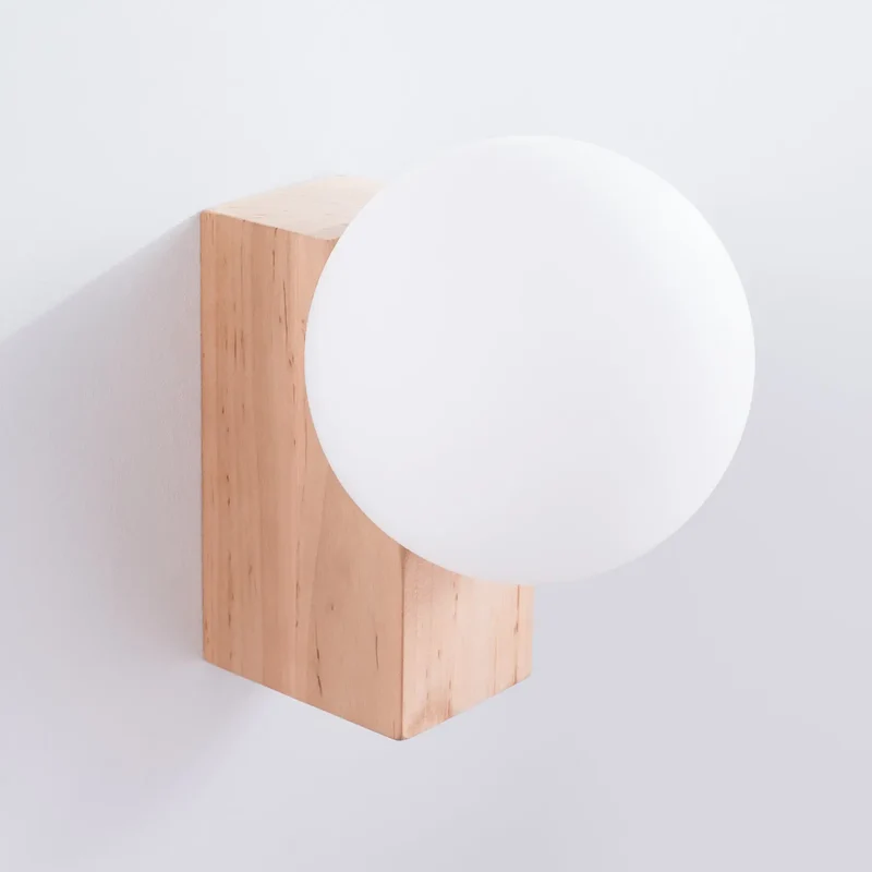 Applique Murale | BULBO (Bois Naturel)
