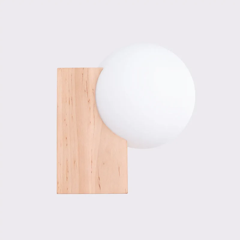 Applique Murale | BULBO (Bois Naturel)
