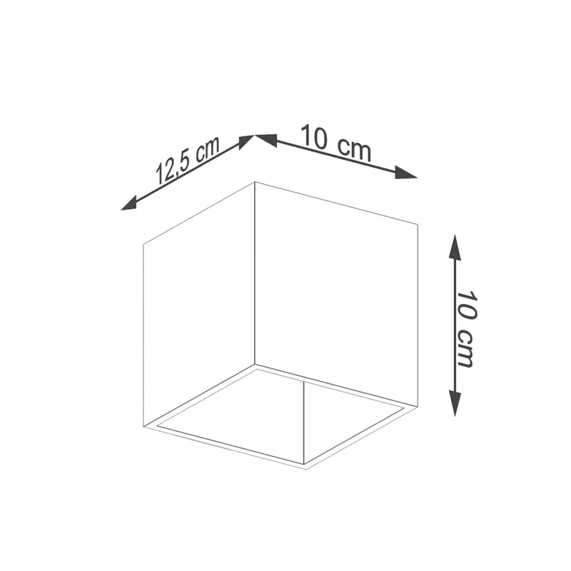 Applique Murale | QUAD 1 (Or)