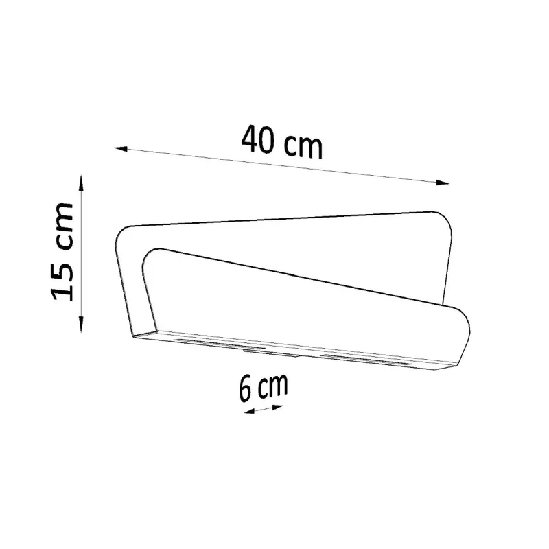 Applique Murale | BASCIA (Blanc)