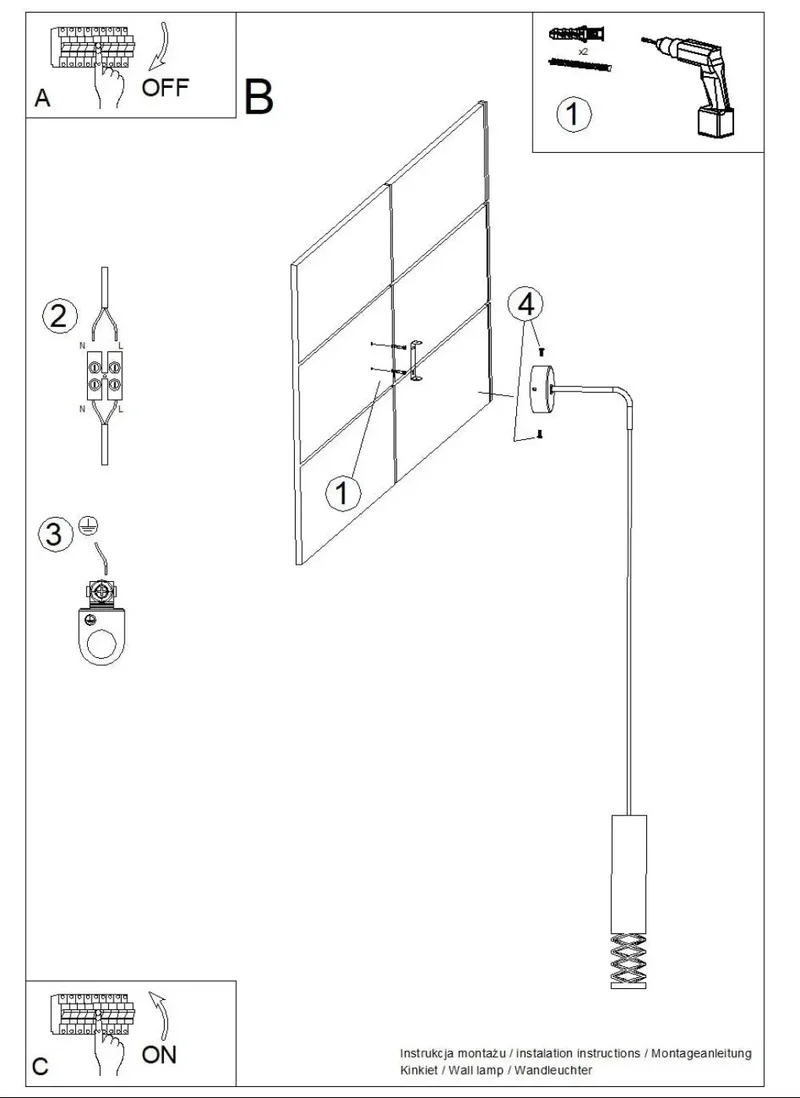 Applique Murale | LAMI (Blanc)