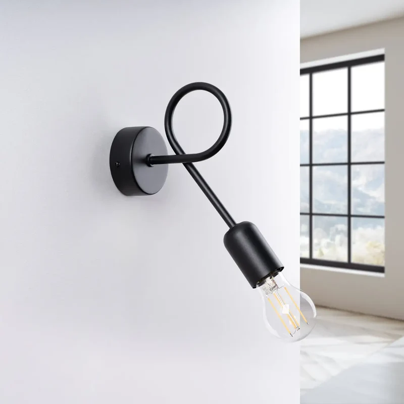 Applique Murale | LOOP (Noir)
