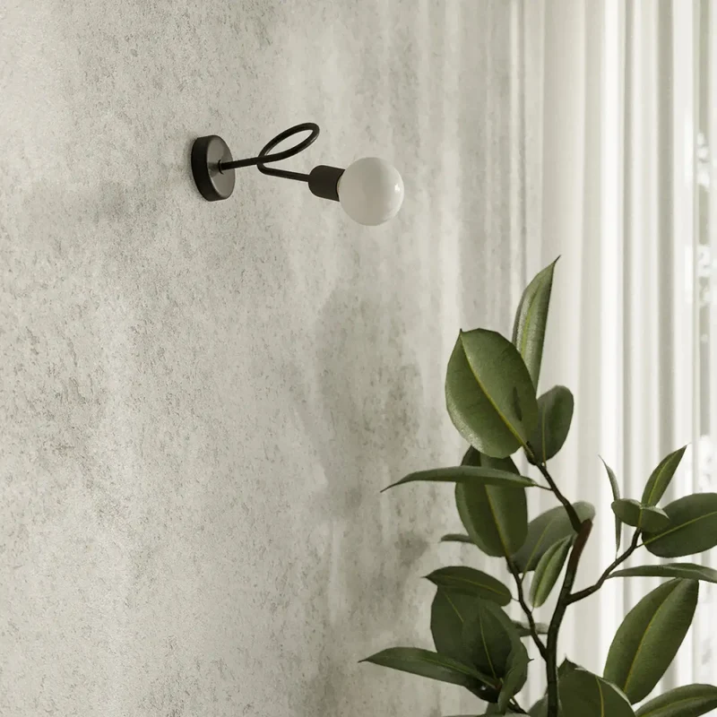 Applique Murale | LOOP (Noir)