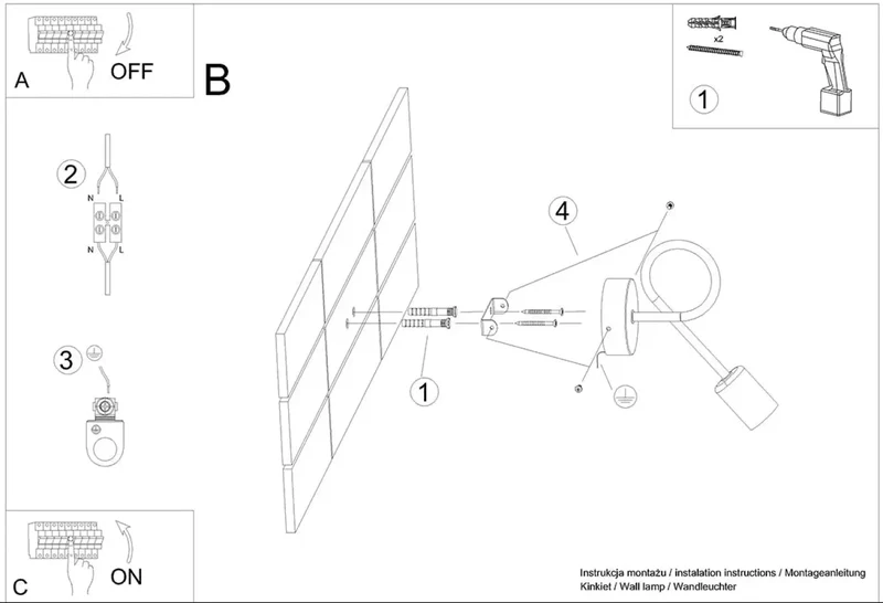 Applique Murale | LOOP (Blanc)