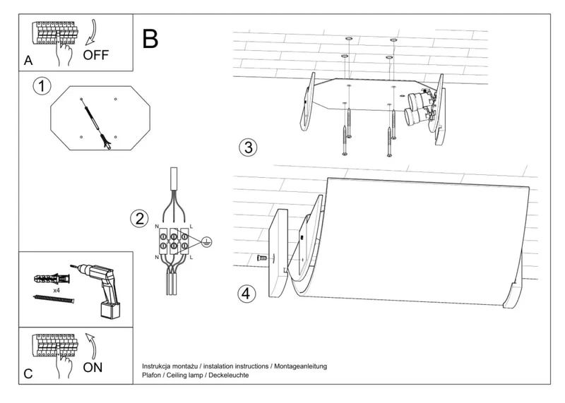 Luminaire Plafonnier | EMILIO