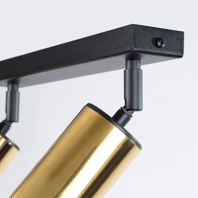 Luminaire Plafonnier | WINX 2 (Noir/Doré)