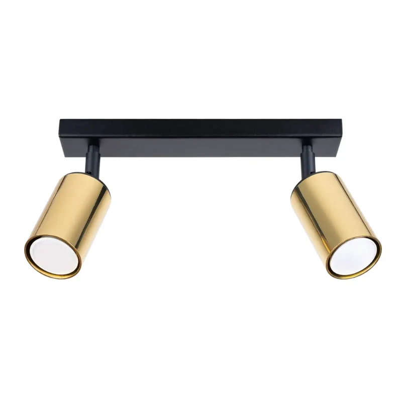Luminaire Plafonnier | WINX 2 (Noir/Doré)