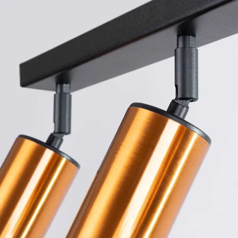 Luminaire Plafonnier | WINX 3 (Noir/Cooper)