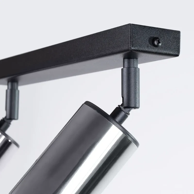 Luminaire Plafonnier | WINX 2 (Noir/Chrome)